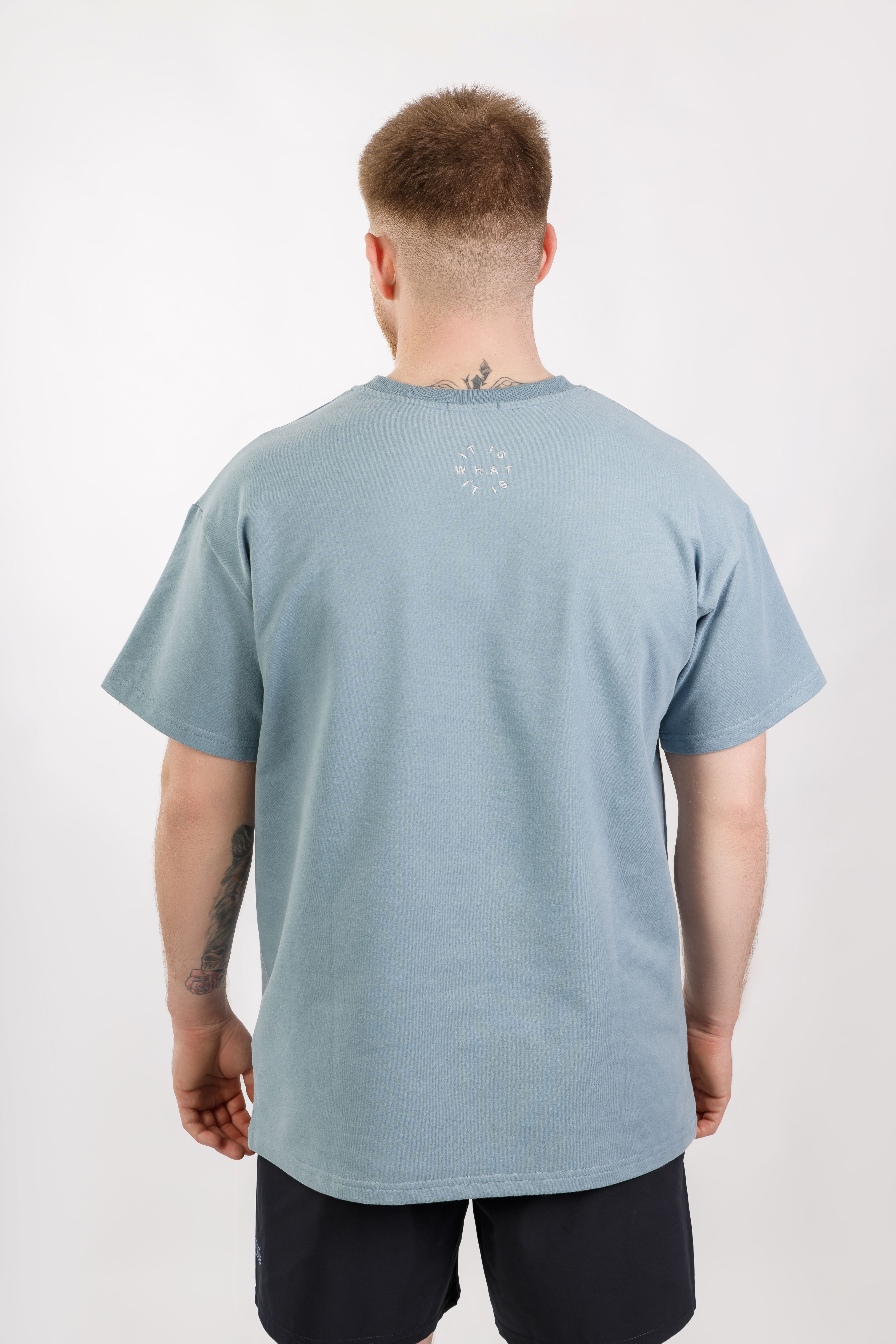 картинка Джемпер мужской "Антонио" (серо-мятный) от магазина Одежда+