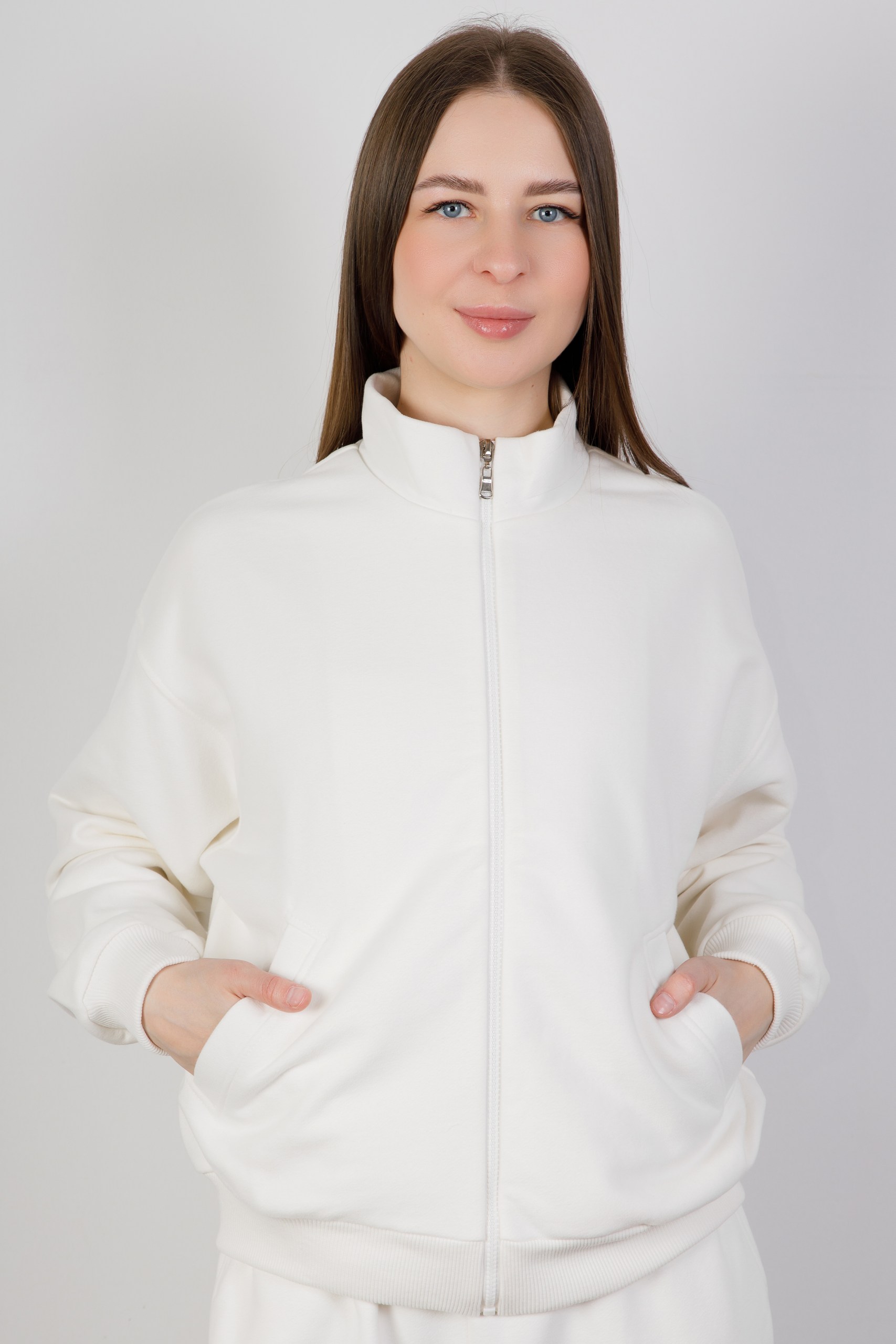 картинка Жакет женский "Дакота" (молочный) от магазина Одежда+