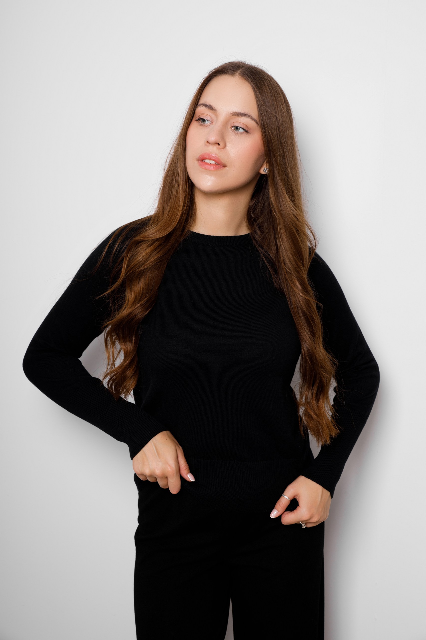 картинка Джемпер женский «Бонни-ЛЕГС» (черный) от магазина Одежда+