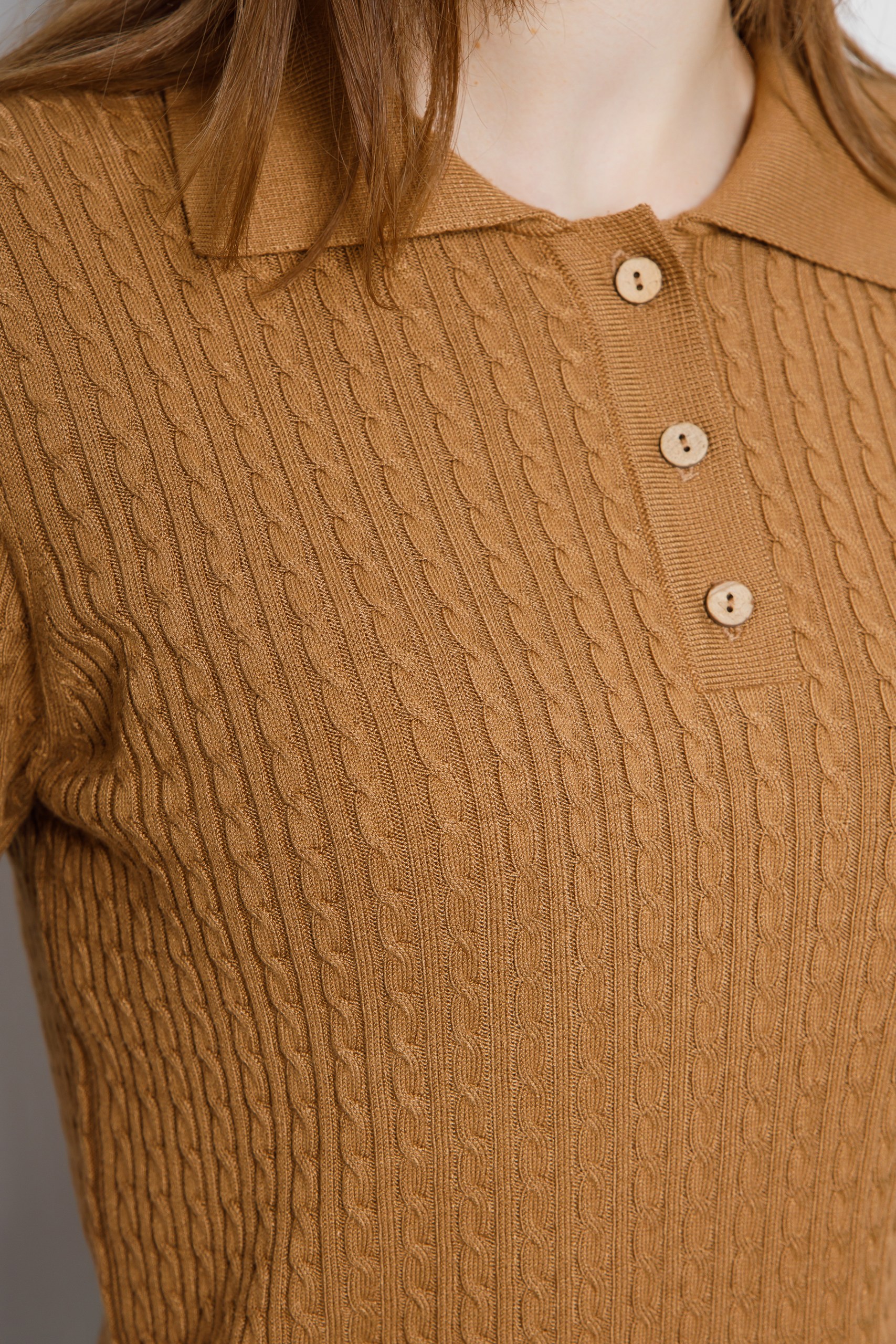 картинка Джемпер женский «Зорка» (кэмэл) от магазина Одежда+