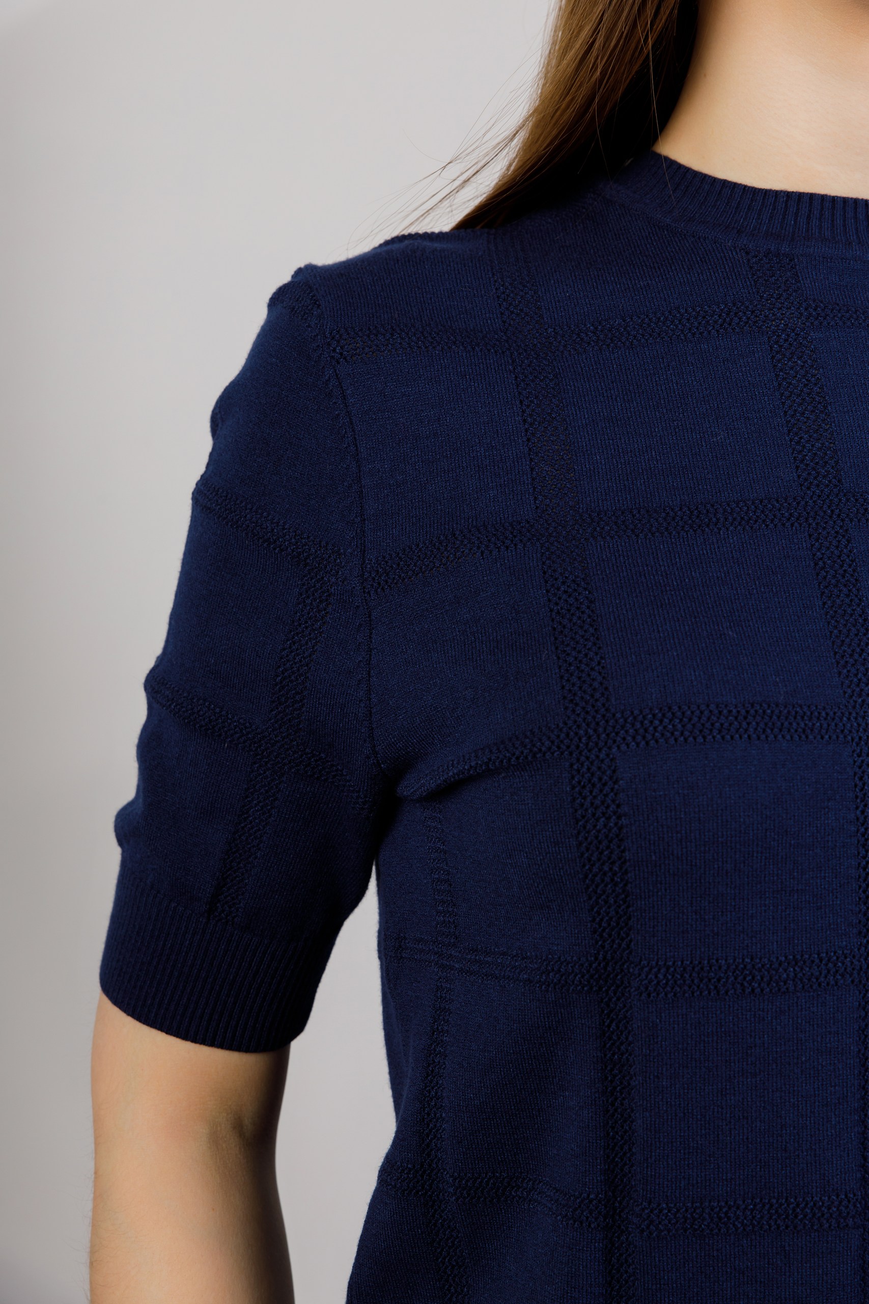 картинка Джемпер женский «Милана» (синий) от магазина Одежда+