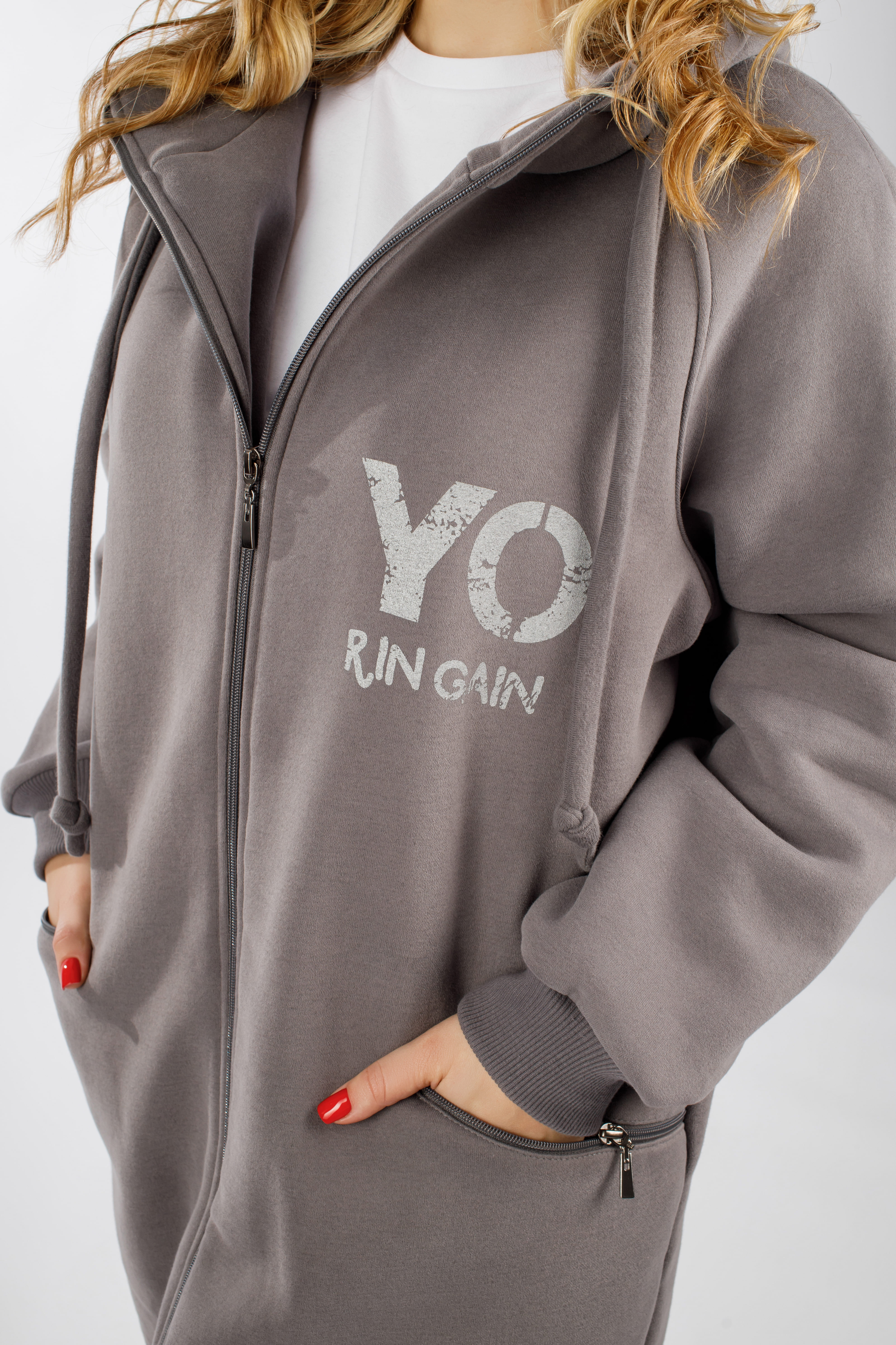 картинка Жакет женский "Элла" (серый) от магазина Одежда+