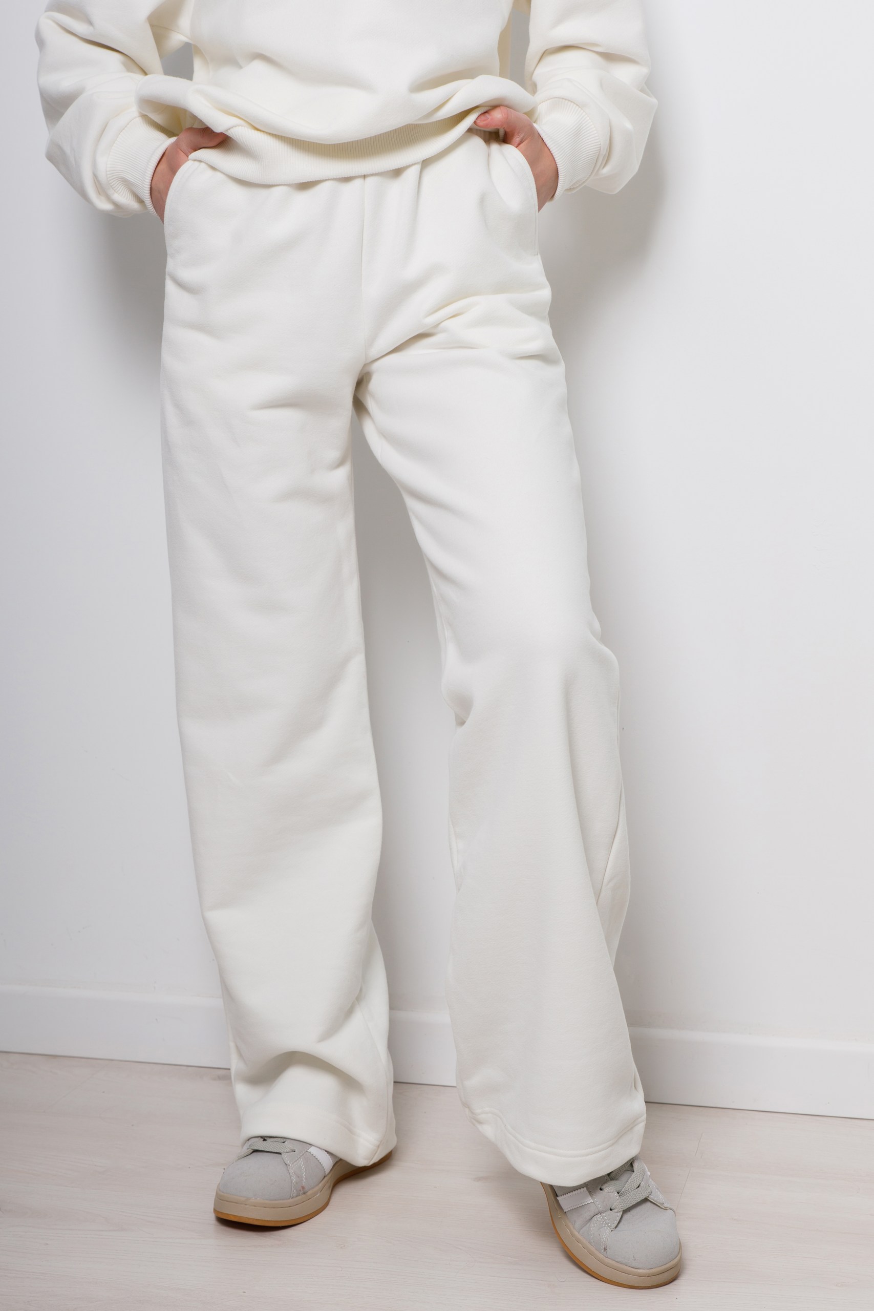 картинка Брюки женские «Клэр» (молочный) от магазина Одежда+