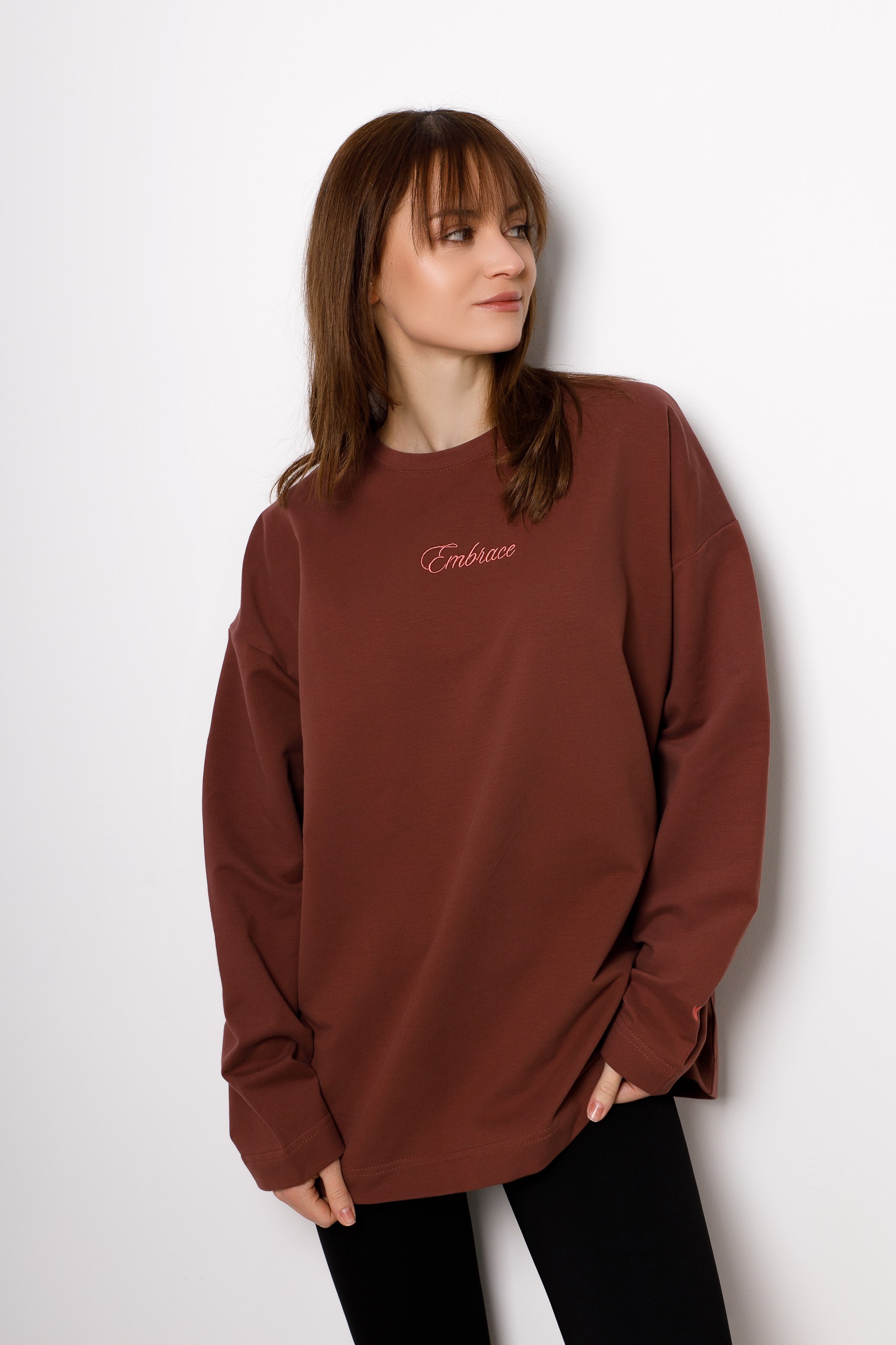 картинка Джемпер женский «Эва» (коричневый) от магазина Одежда+