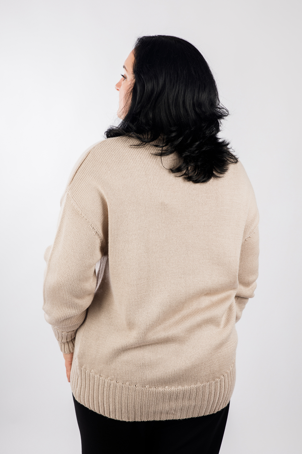 картинка Свитер женский «Бьянка» (жемчуг) от магазина Одежда+