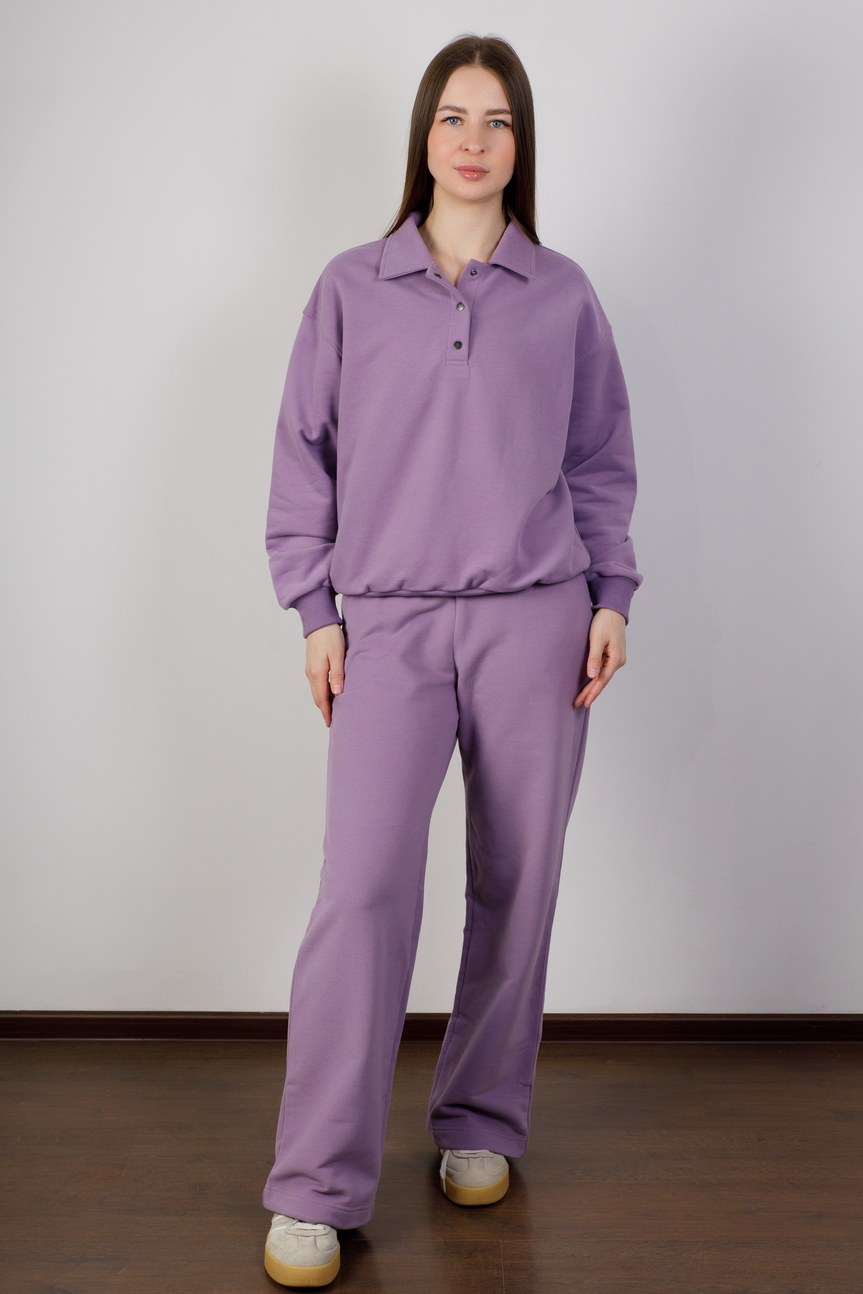 картинка Брюки женские «Клэр» (лиловый) от магазина Одежда+