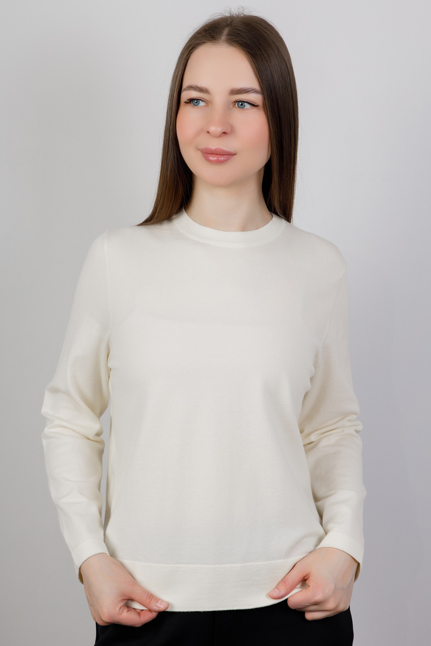 картинка Джемпер женский «Мила» (молочный) от магазина Одежда+