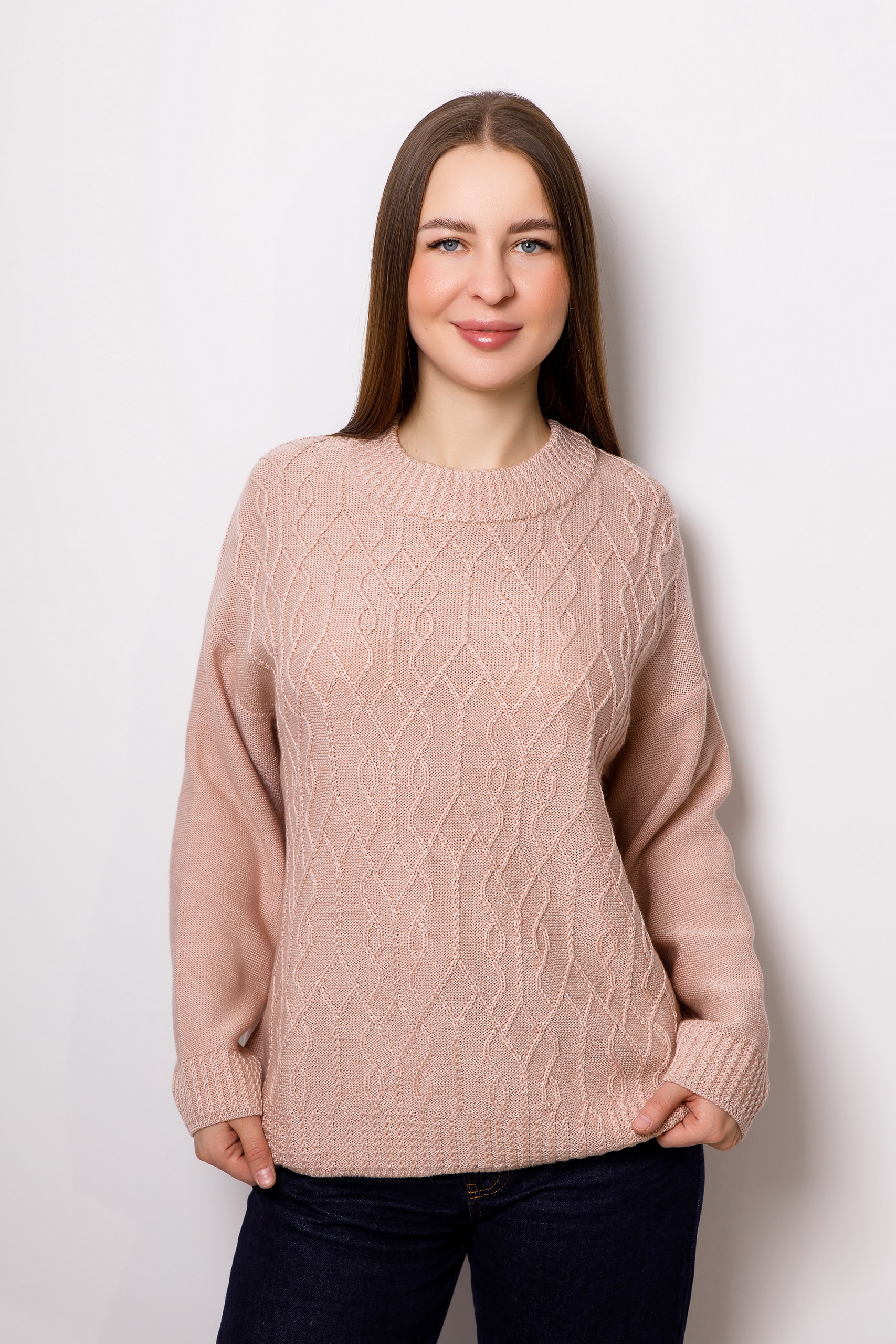 картинка Джемпер женский "Руслана" (опал) от магазина Одежда+