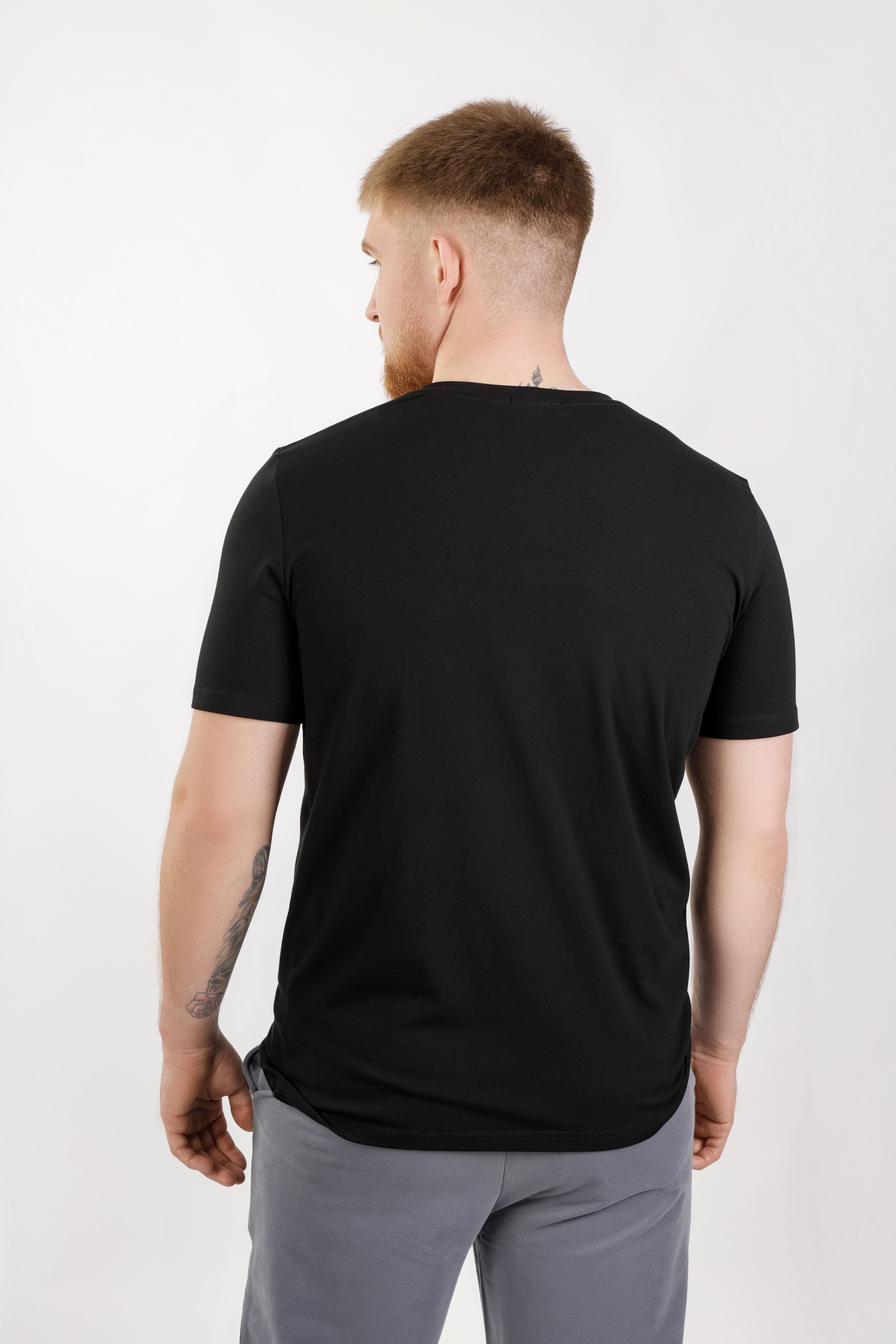 картинка Джемпер мужской "Отто-стрейч" (черный) от магазина Одежда+