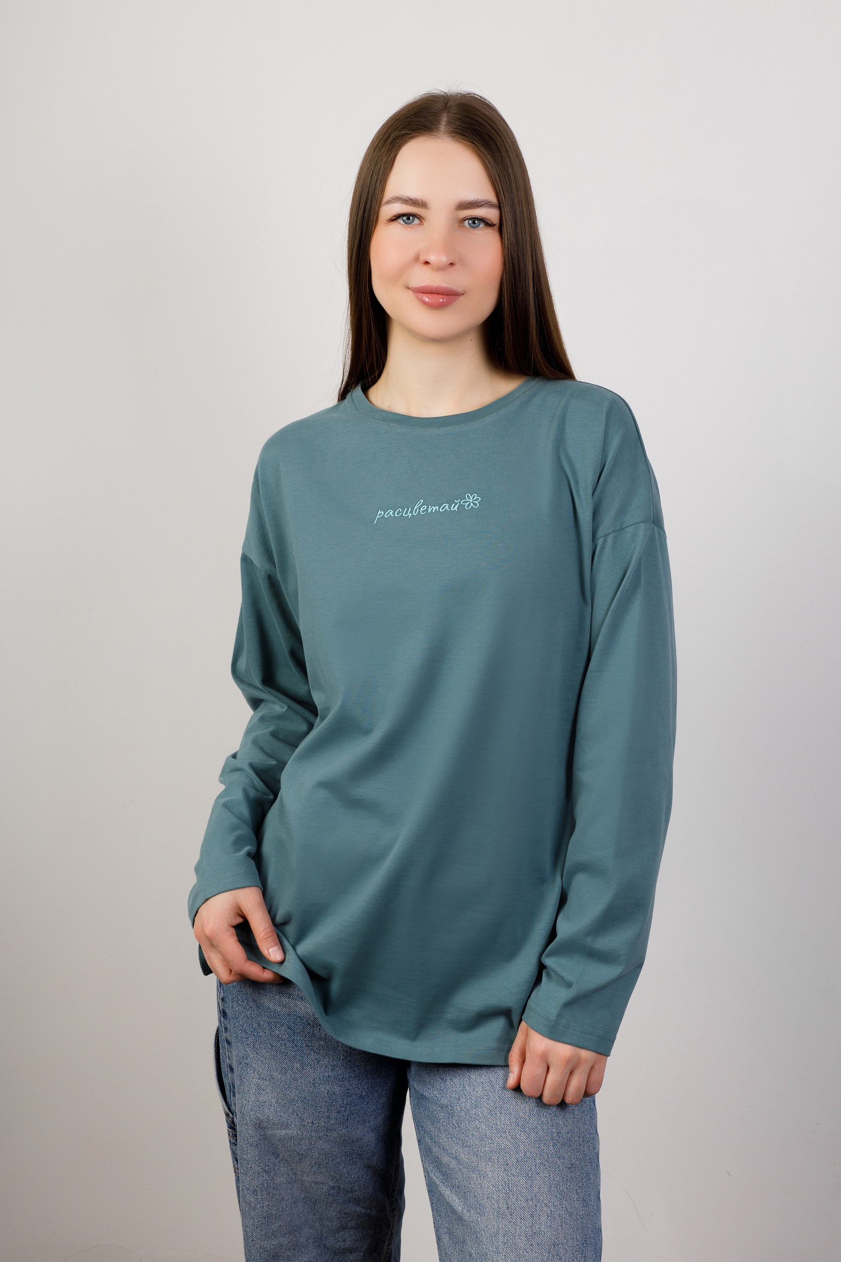 картинка Джемпер женский «Инка» (полынь) от магазина Одежда+