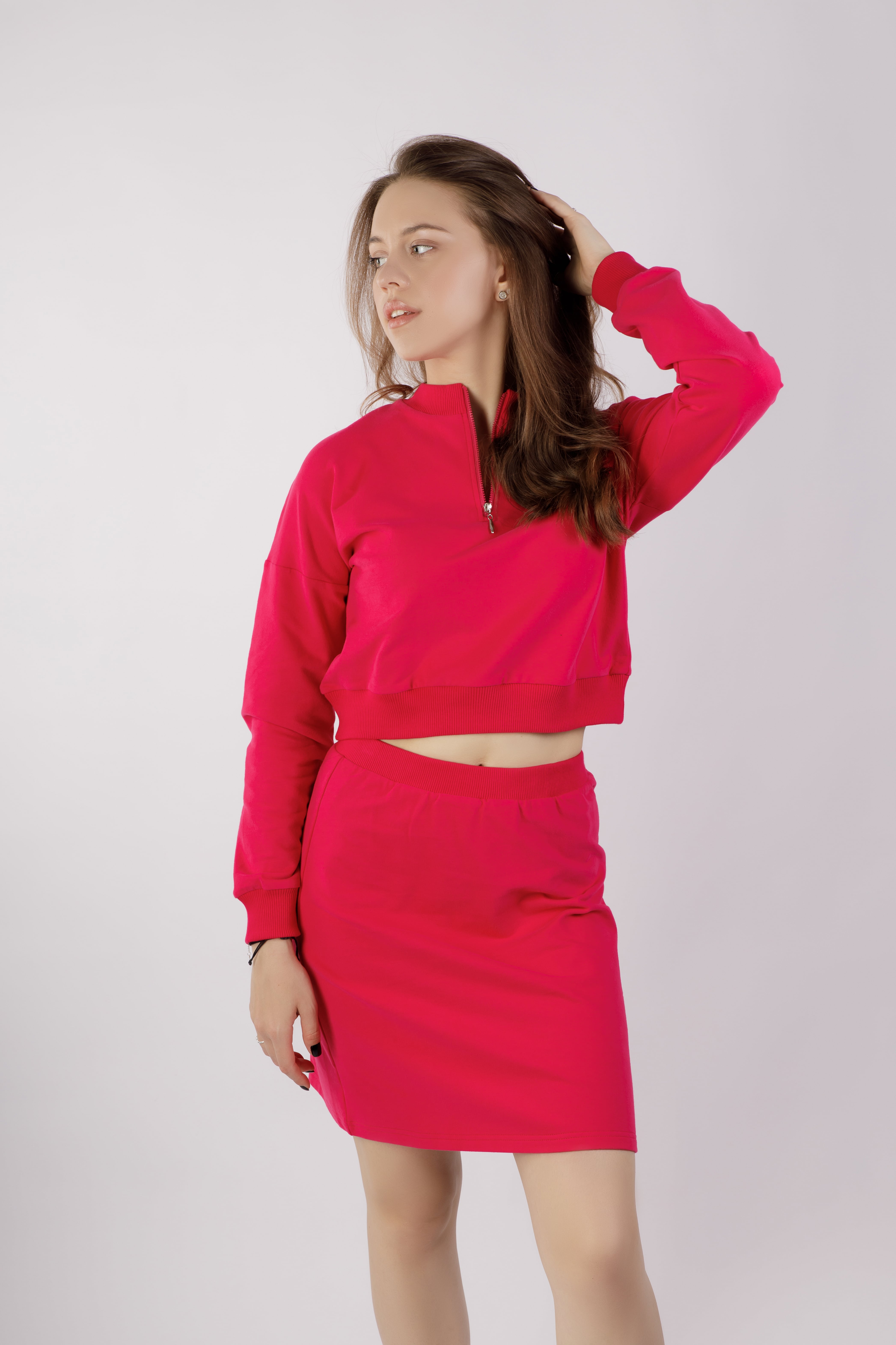 картинка Джемпер женский «Виана» (малиновый) от магазина Одежда+