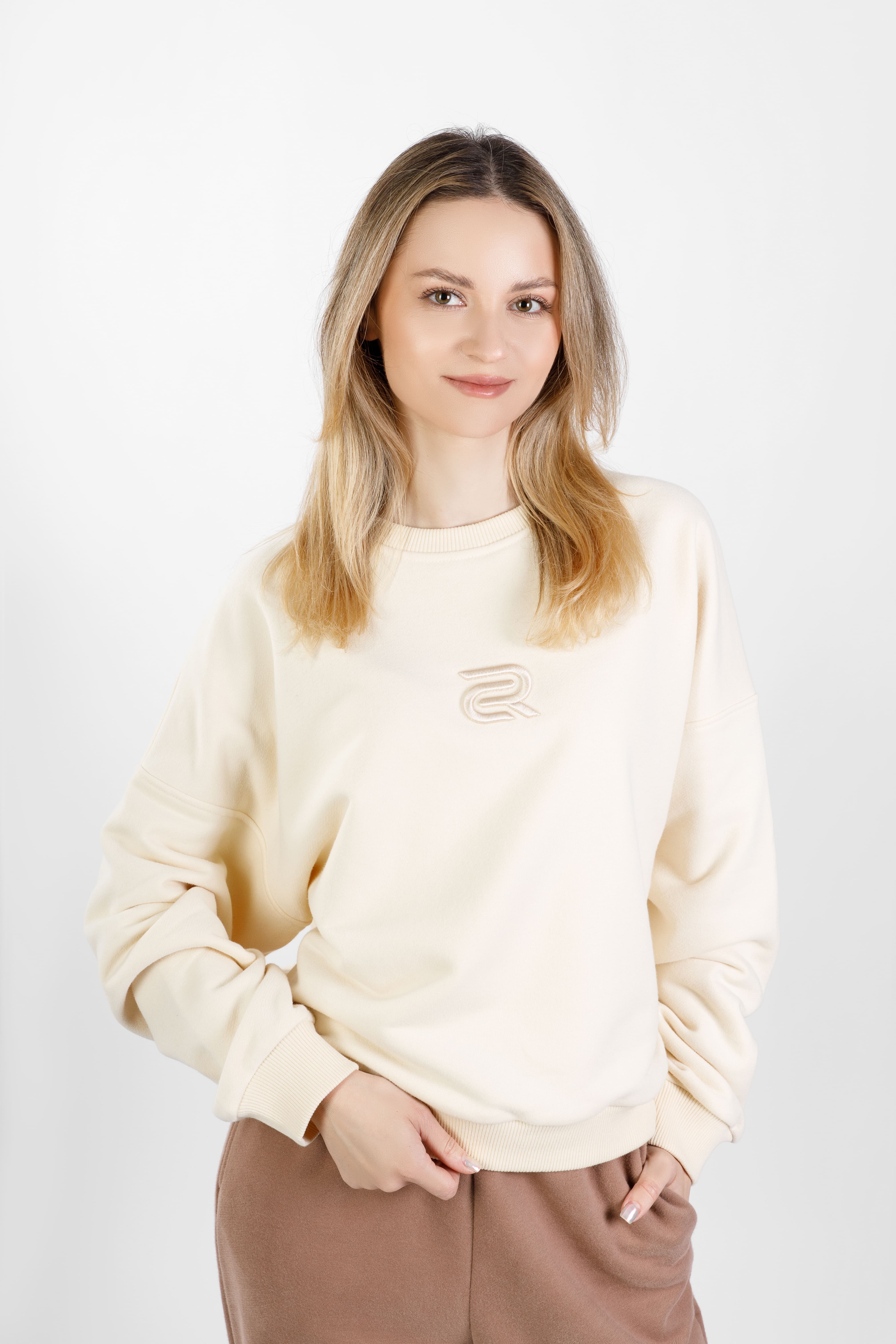 картинка Джемпер женский «RIOT-Д3» (молочный) от магазина Одежда+