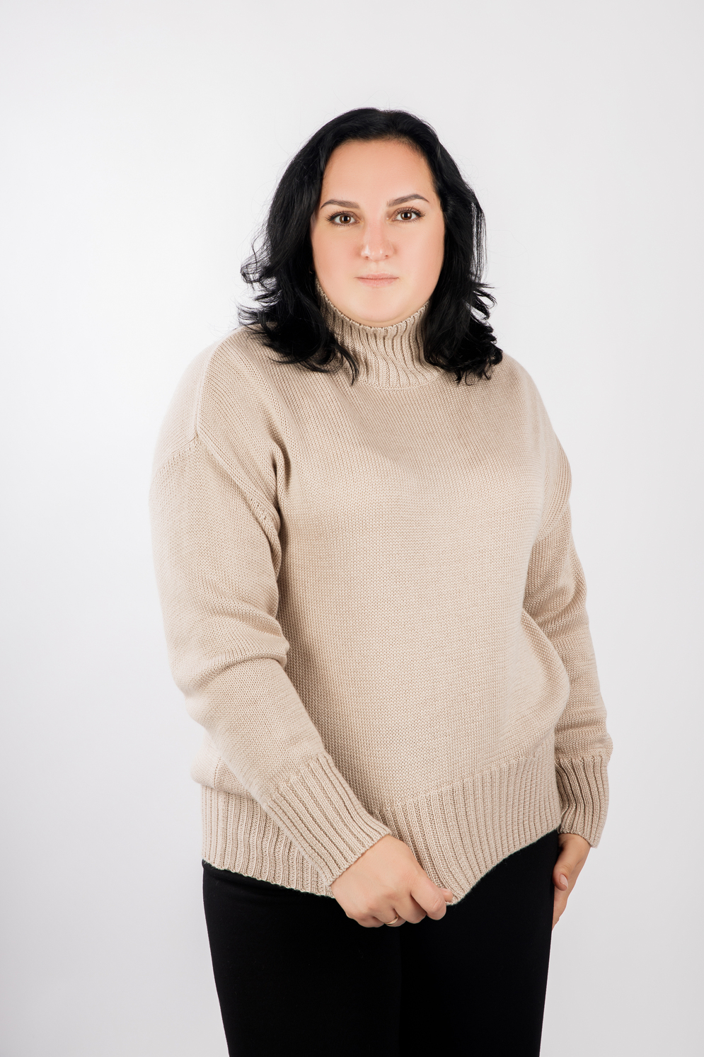 картинка Свитер женский «Бьянка» (жемчуг) от магазина Одежда+