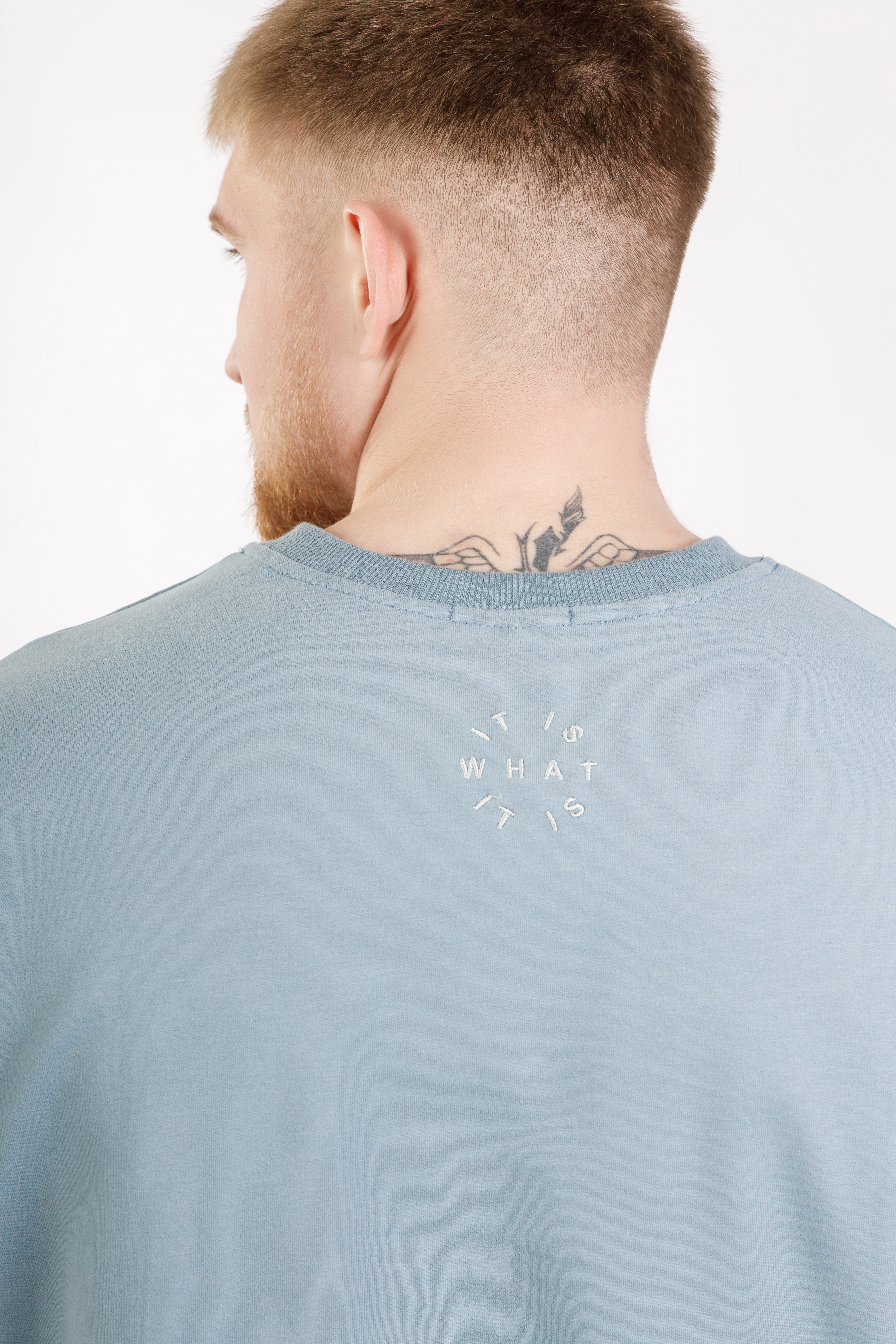 картинка Джемпер мужской "Антонио" (серо-мятный) от магазина Одежда+