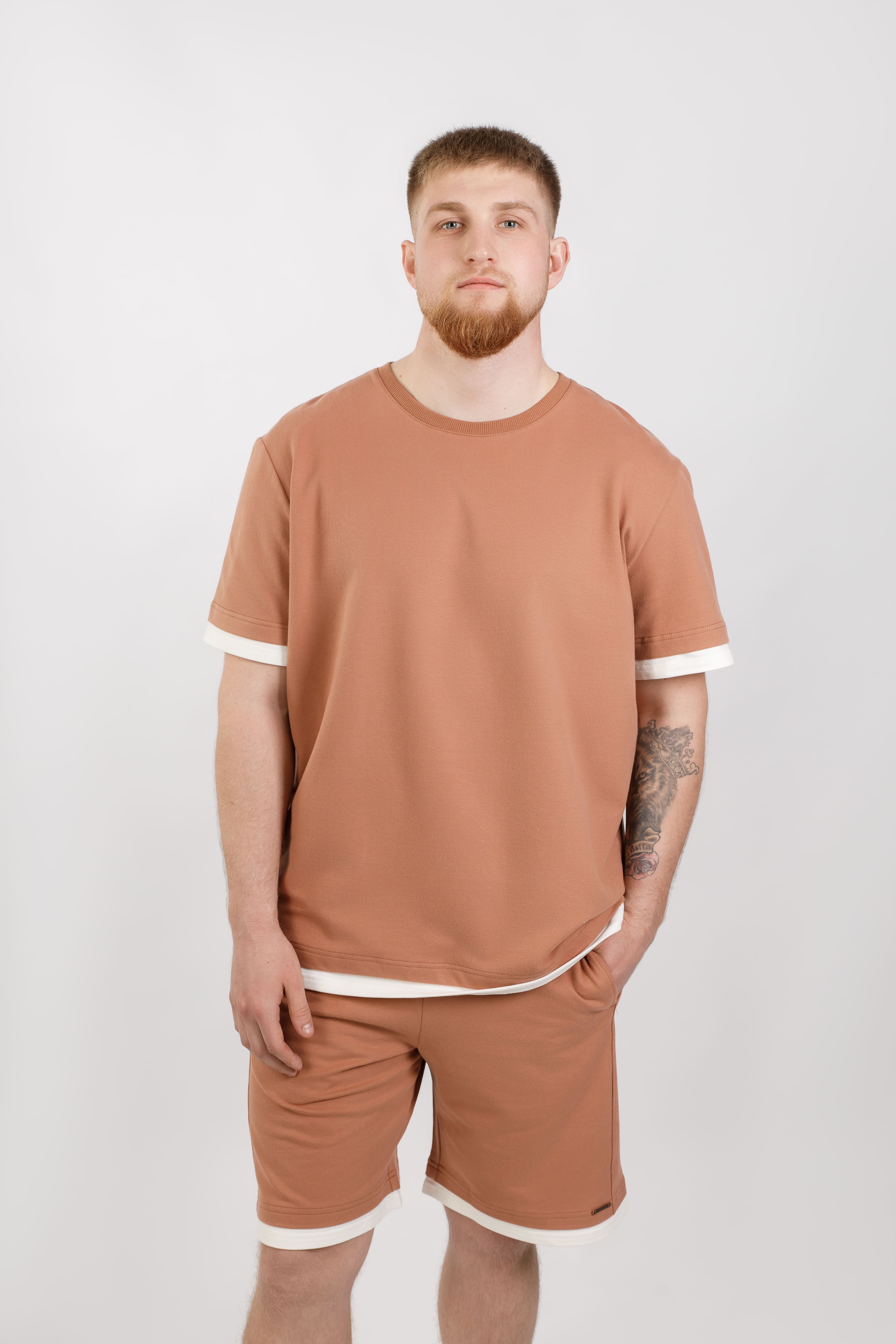 картинка Шорты мужские «Марат» (светло-коричневый) от магазина Одежда+