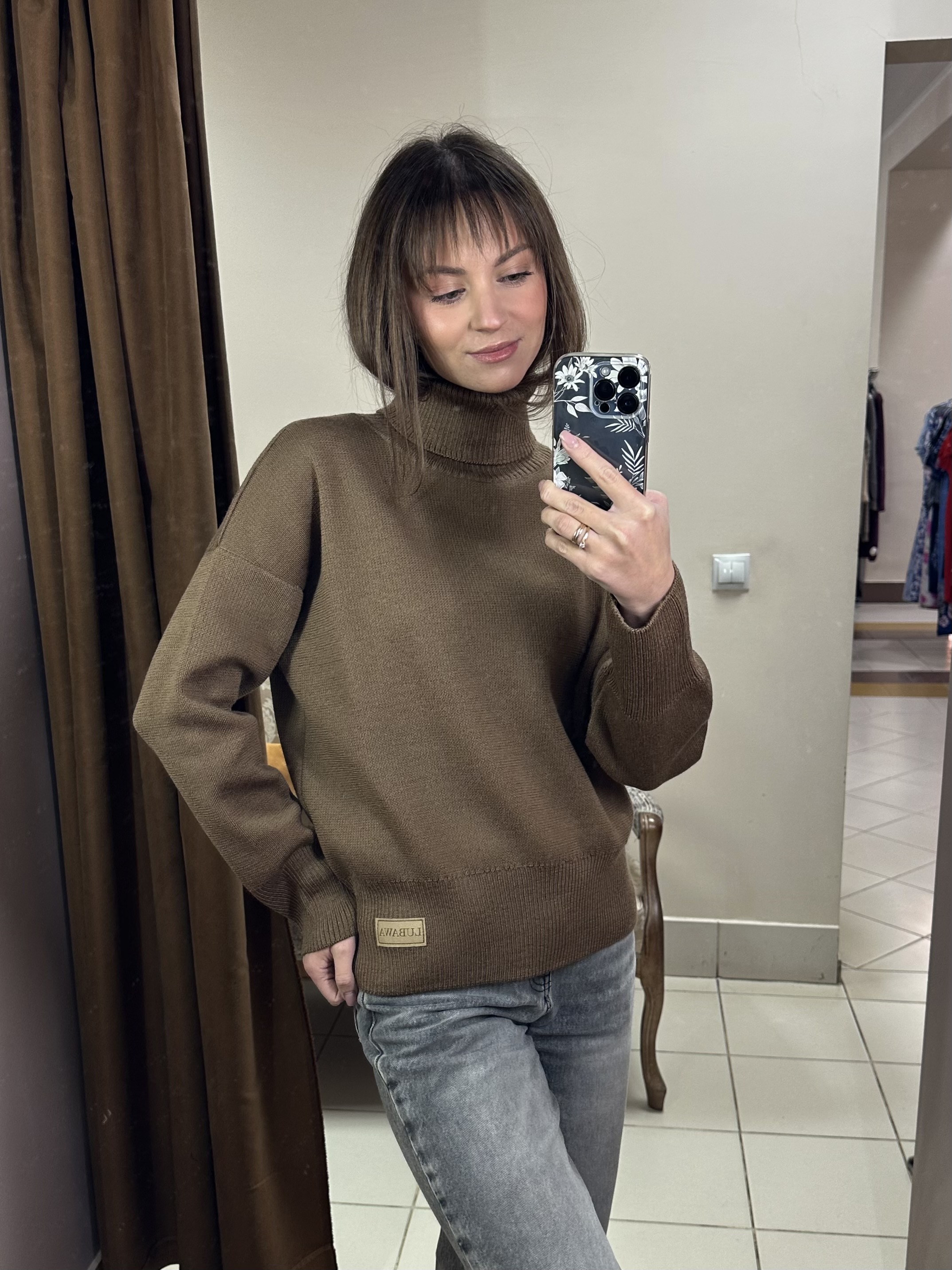 картинка Свитер женский "Джорджия-1" (какао) от магазина Одежда+