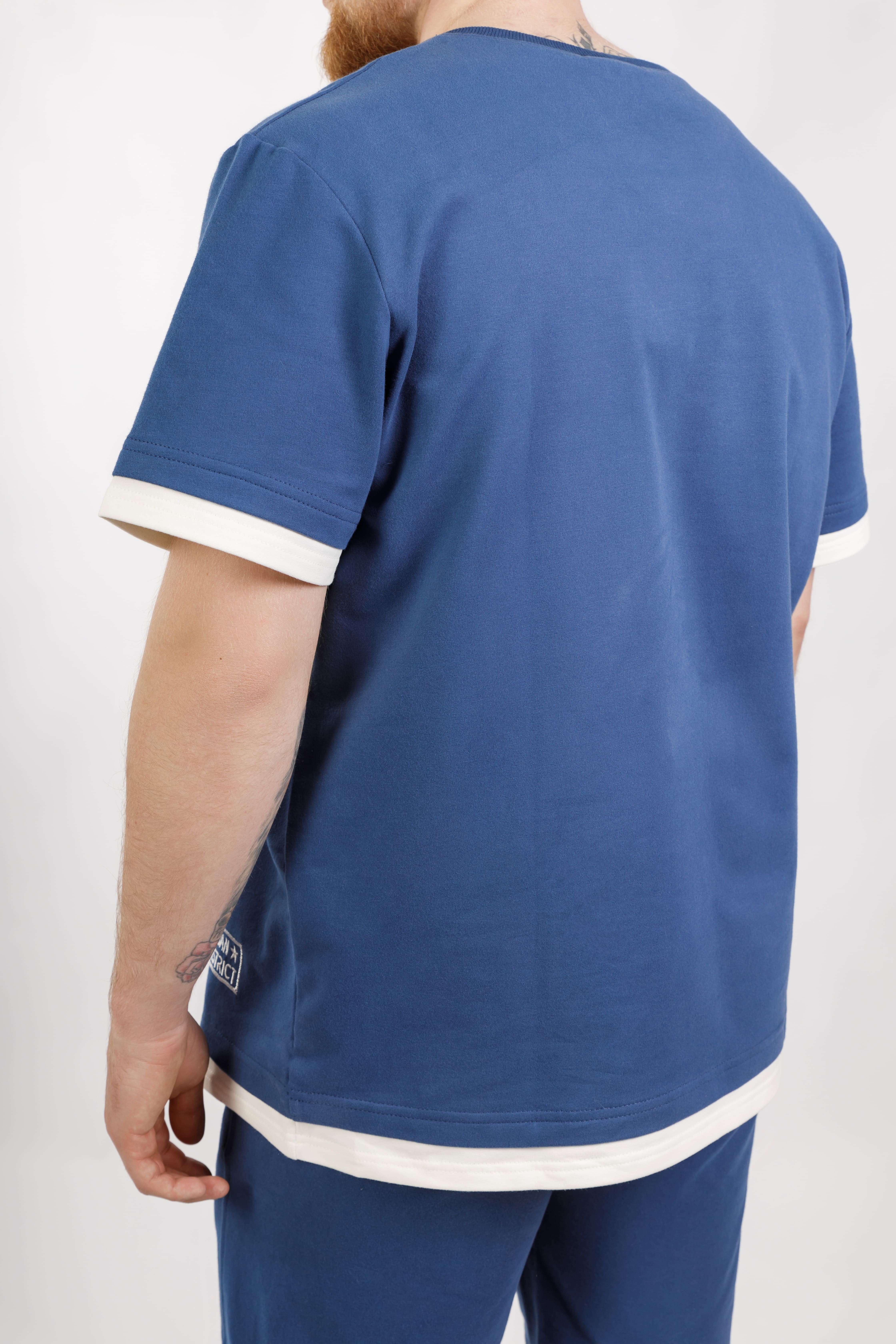 картинка Джемпер мужской "Марат" (индиго) от магазина Одежда+