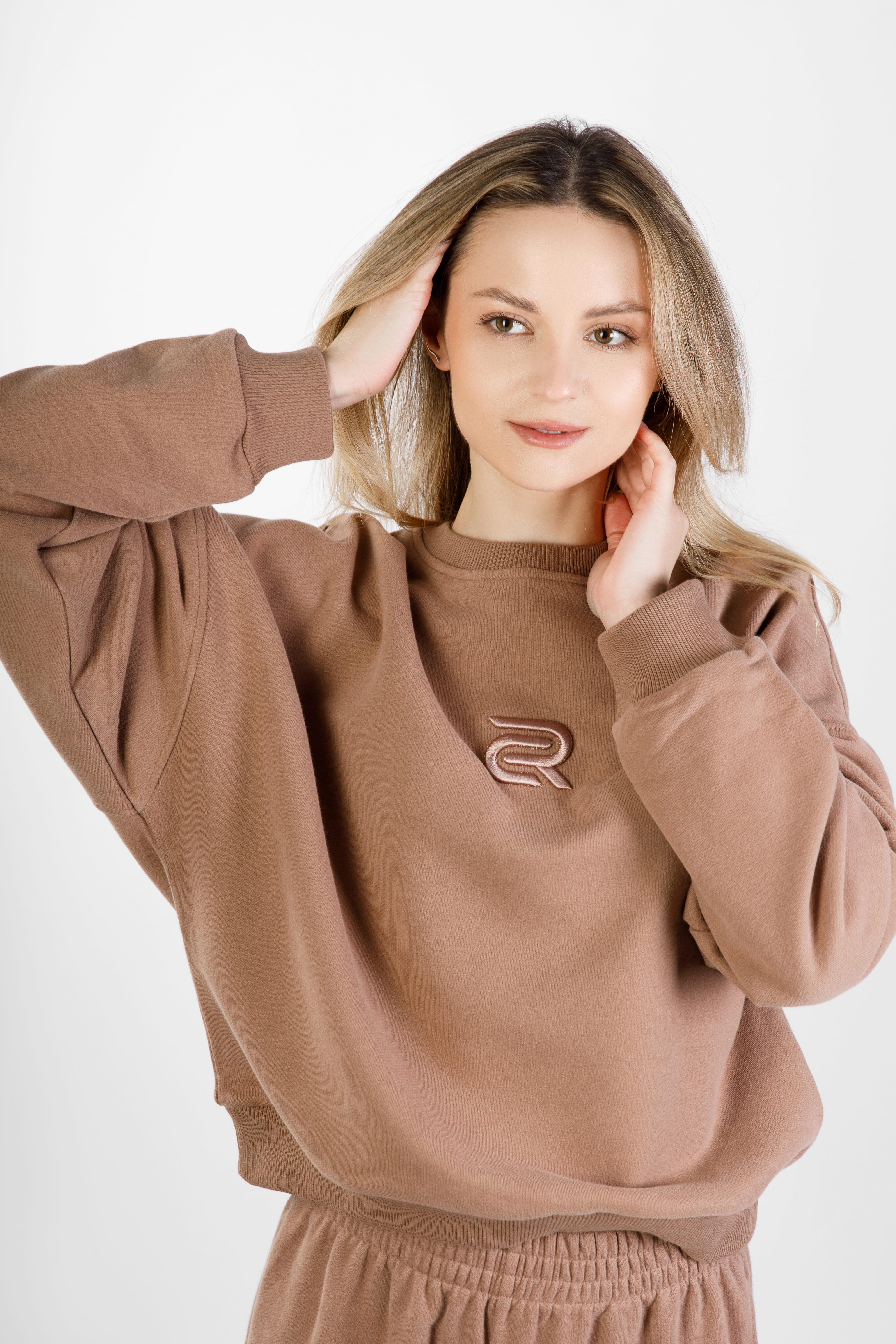 картинка Джемпер женский «RIOT-Д3» (светло-коричневый) от магазина Одежда+