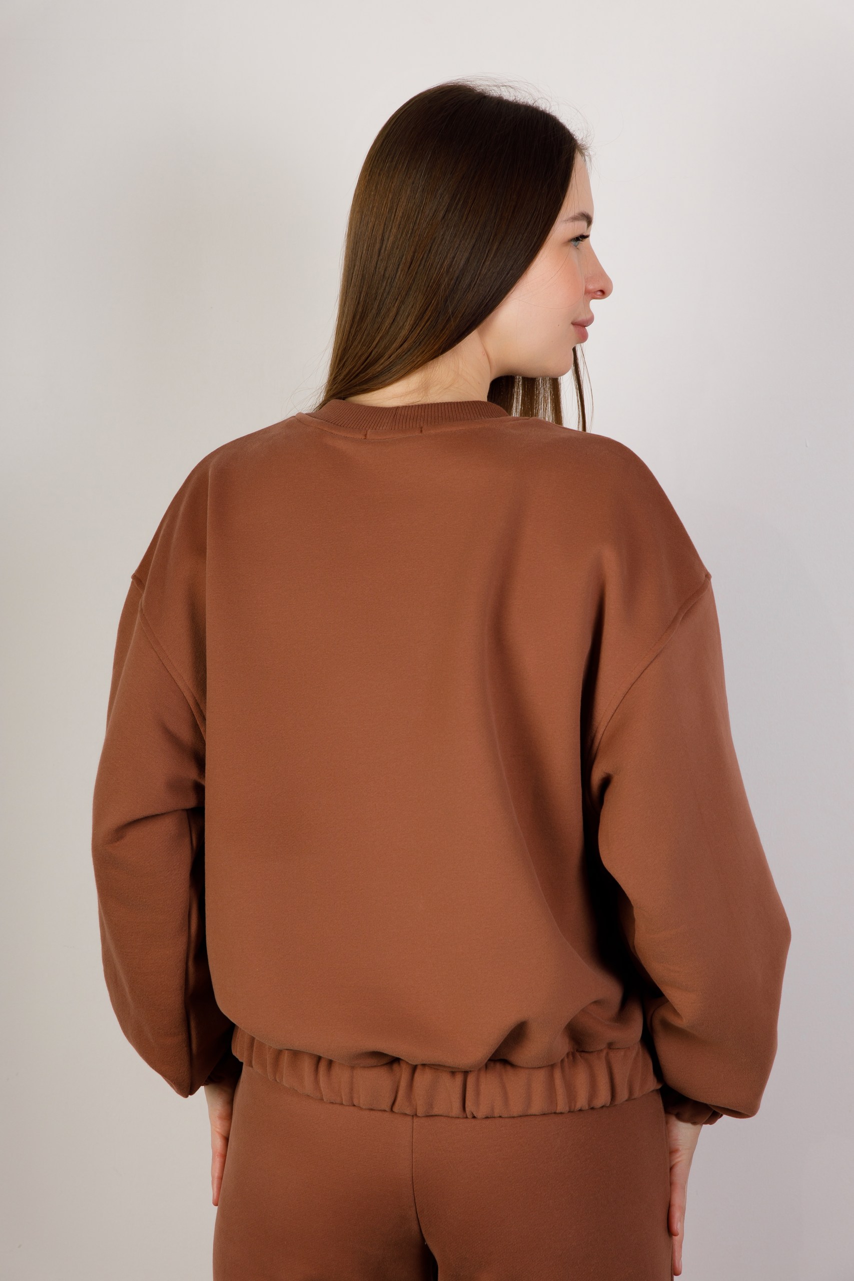 картинка Джемпер женский «Синтия» (коричневый) от магазина Одежда+