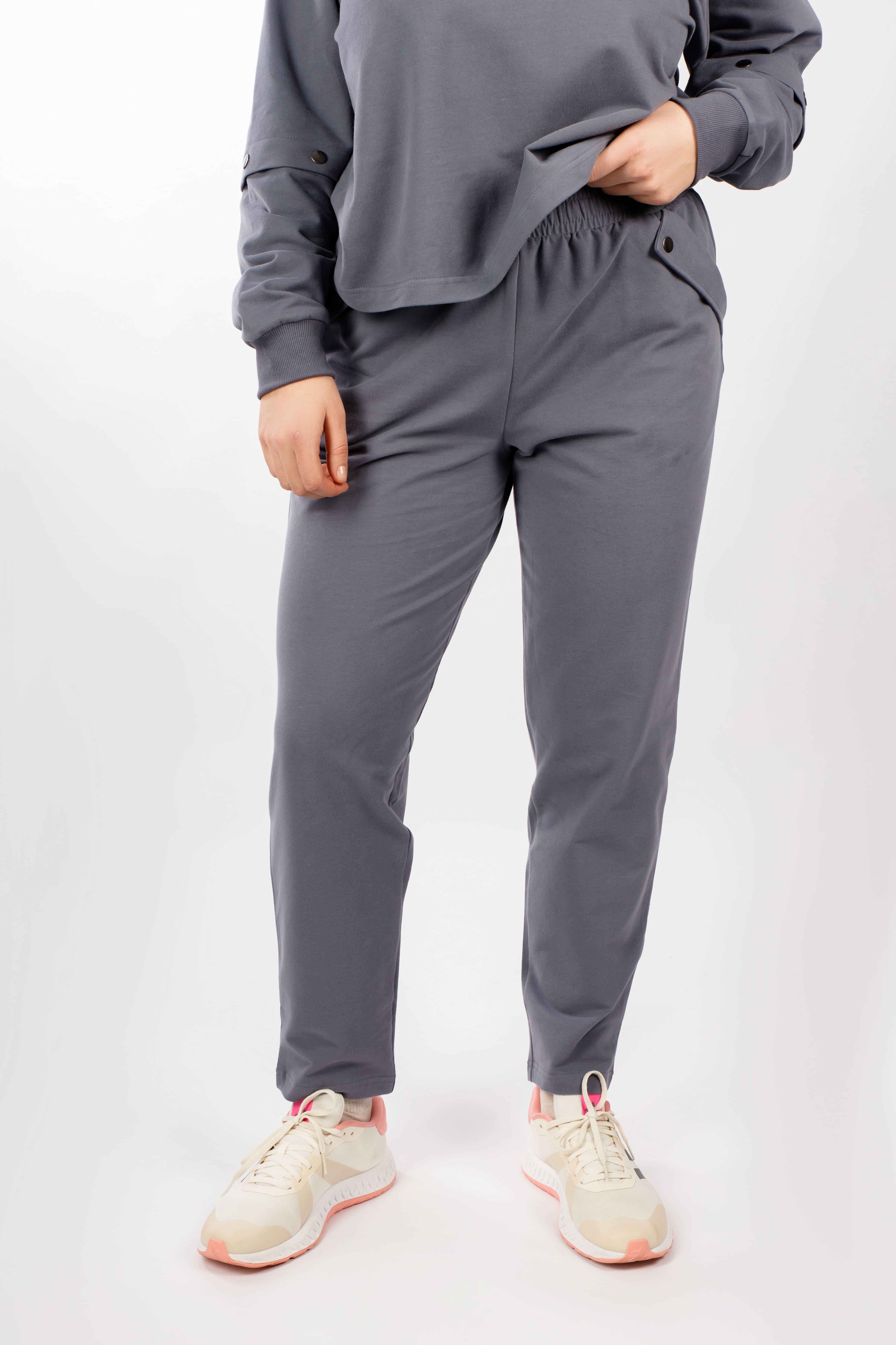 картинка Комплект женский «Эльви-2» (серый) от магазина Одежда+