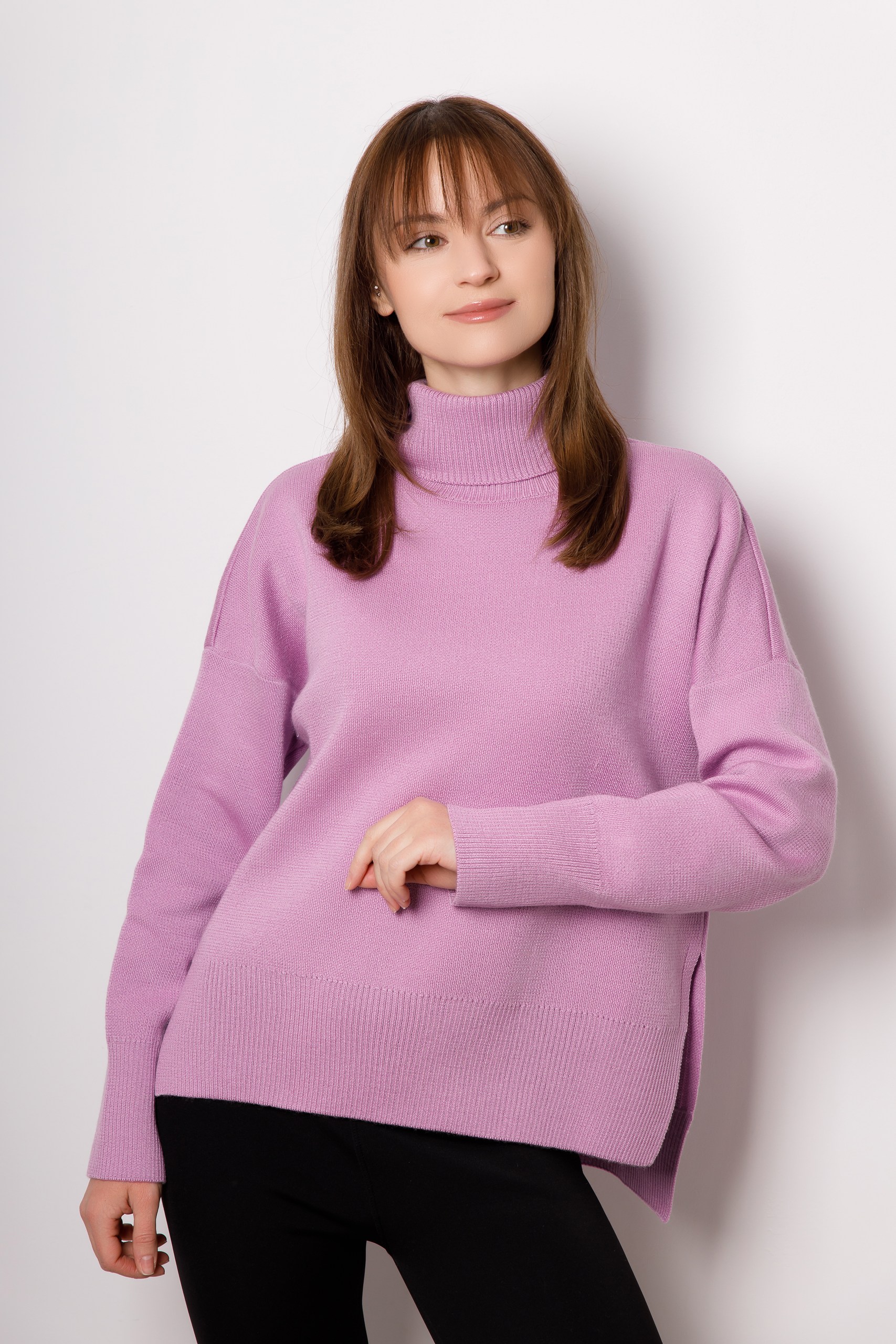 картинка Свитер женский "Катарина-1" (нежная сирень) от магазина Одежда+