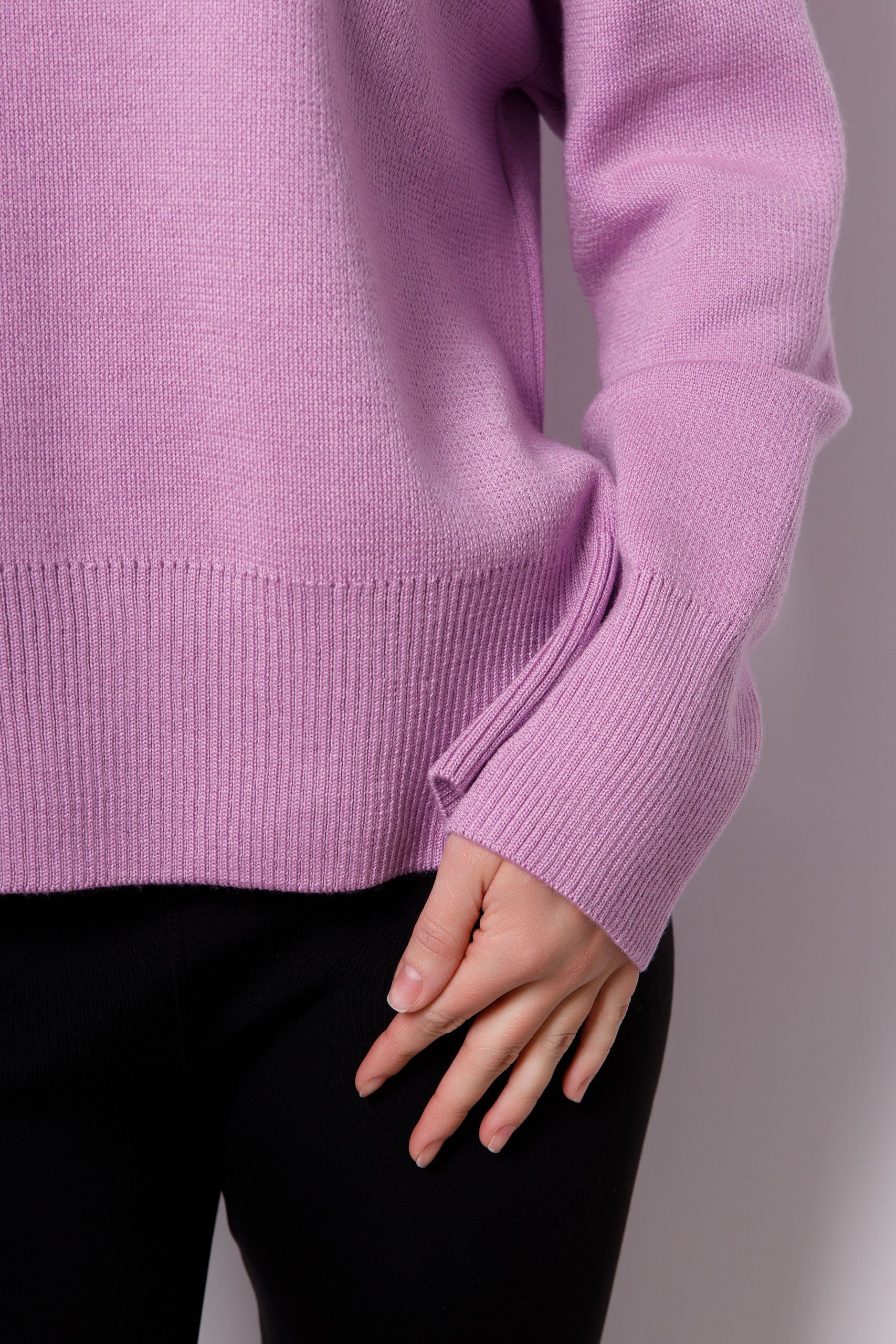 картинка Свитер женский "Катарина-1" (нежная сирень) от магазина Одежда+