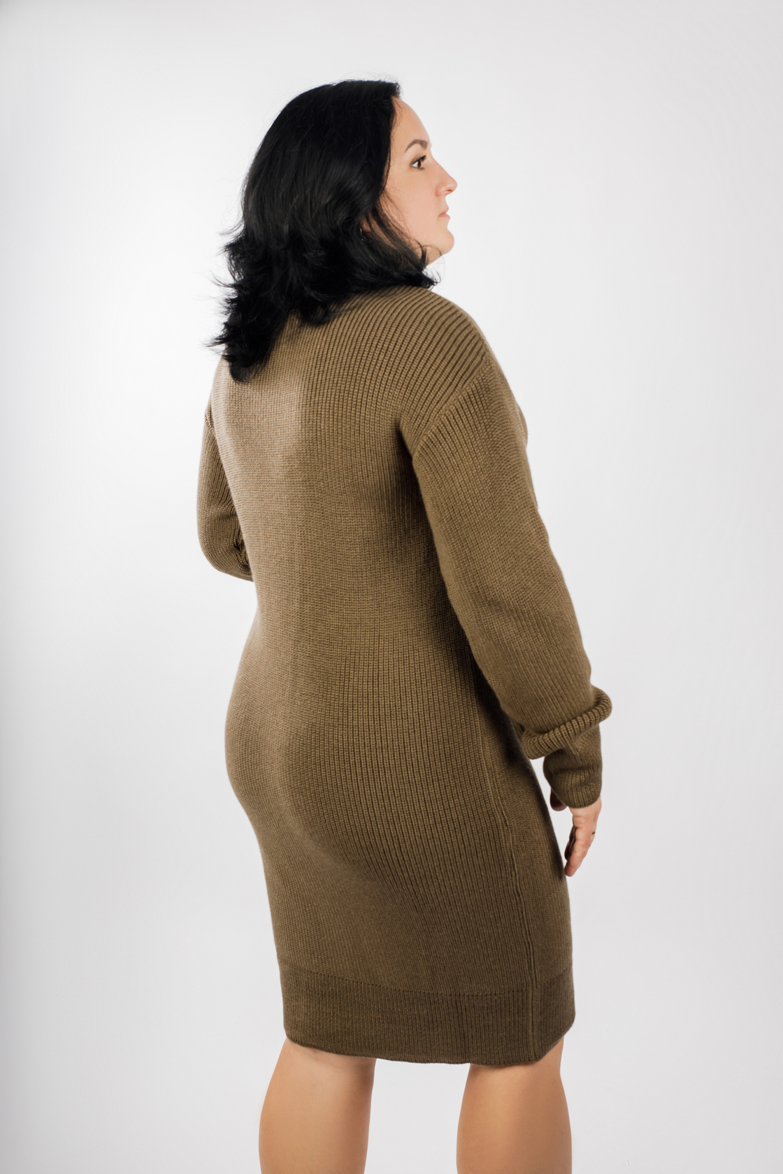 картинка Платье «Лана» (светло-коричневый)   от магазина Одежда+