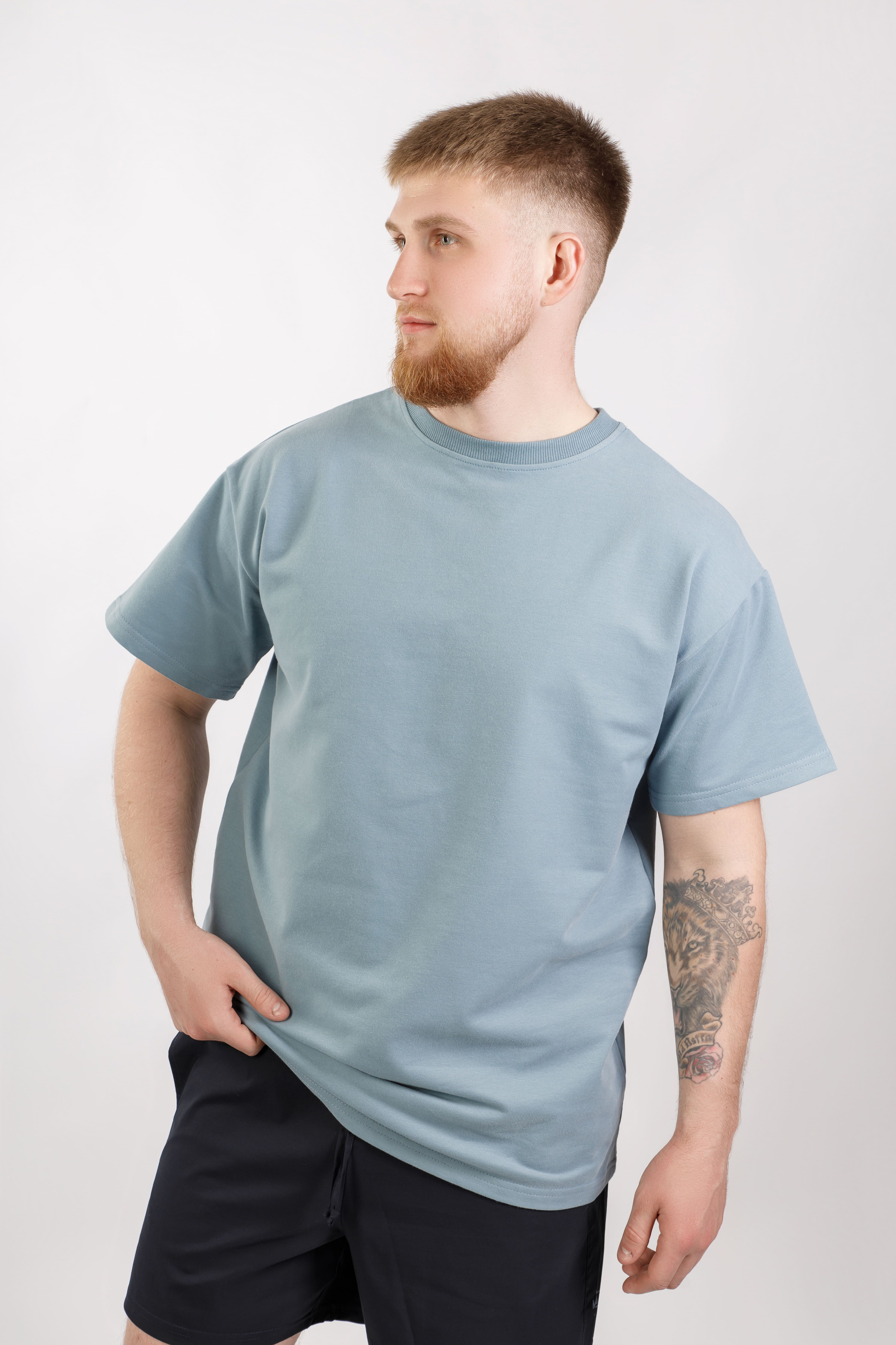 картинка Джемпер мужской "Антонио" (серо-мятный) от магазина Одежда+