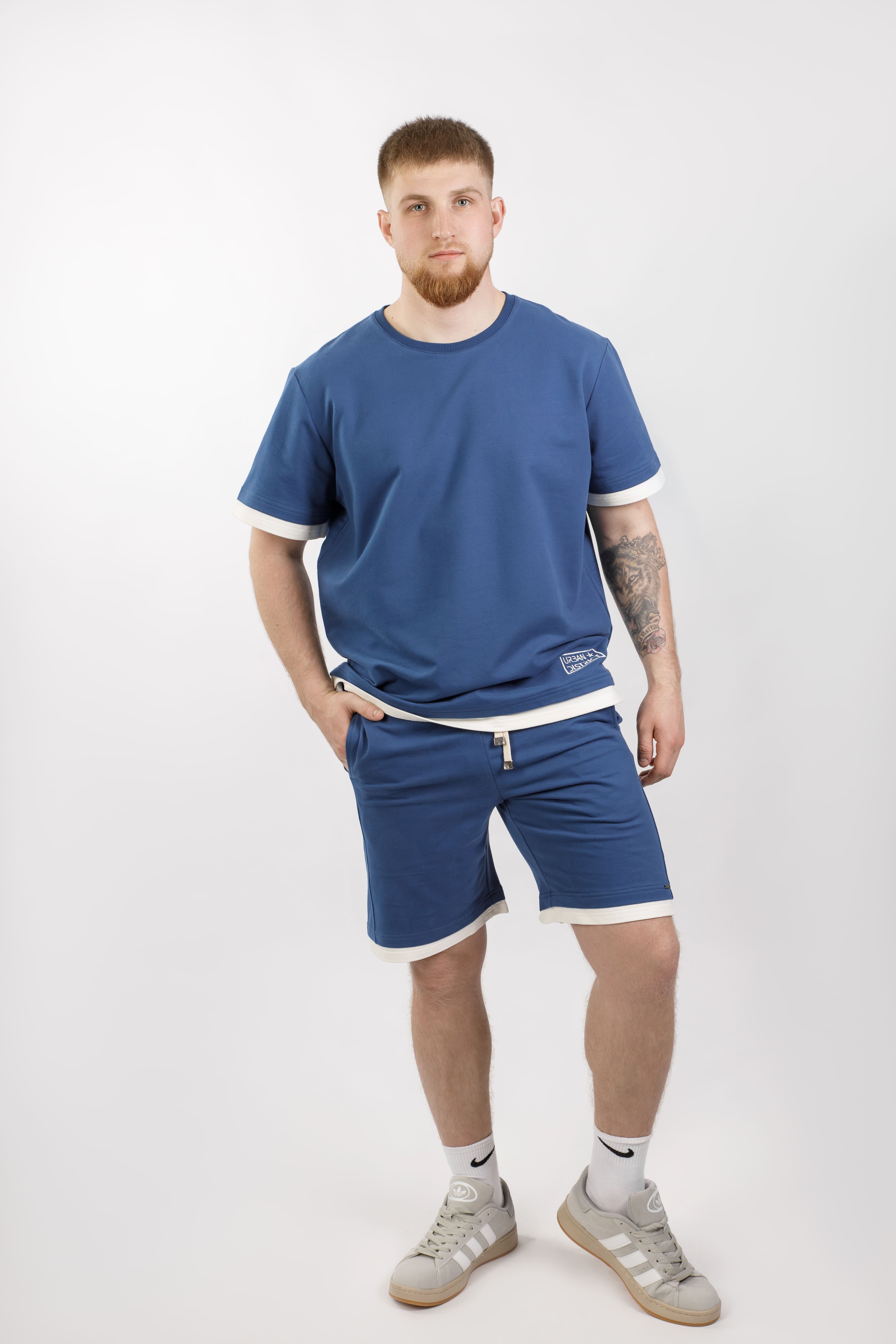 картинка Шорты мужские «Марат» (индго) от магазина Одежда+