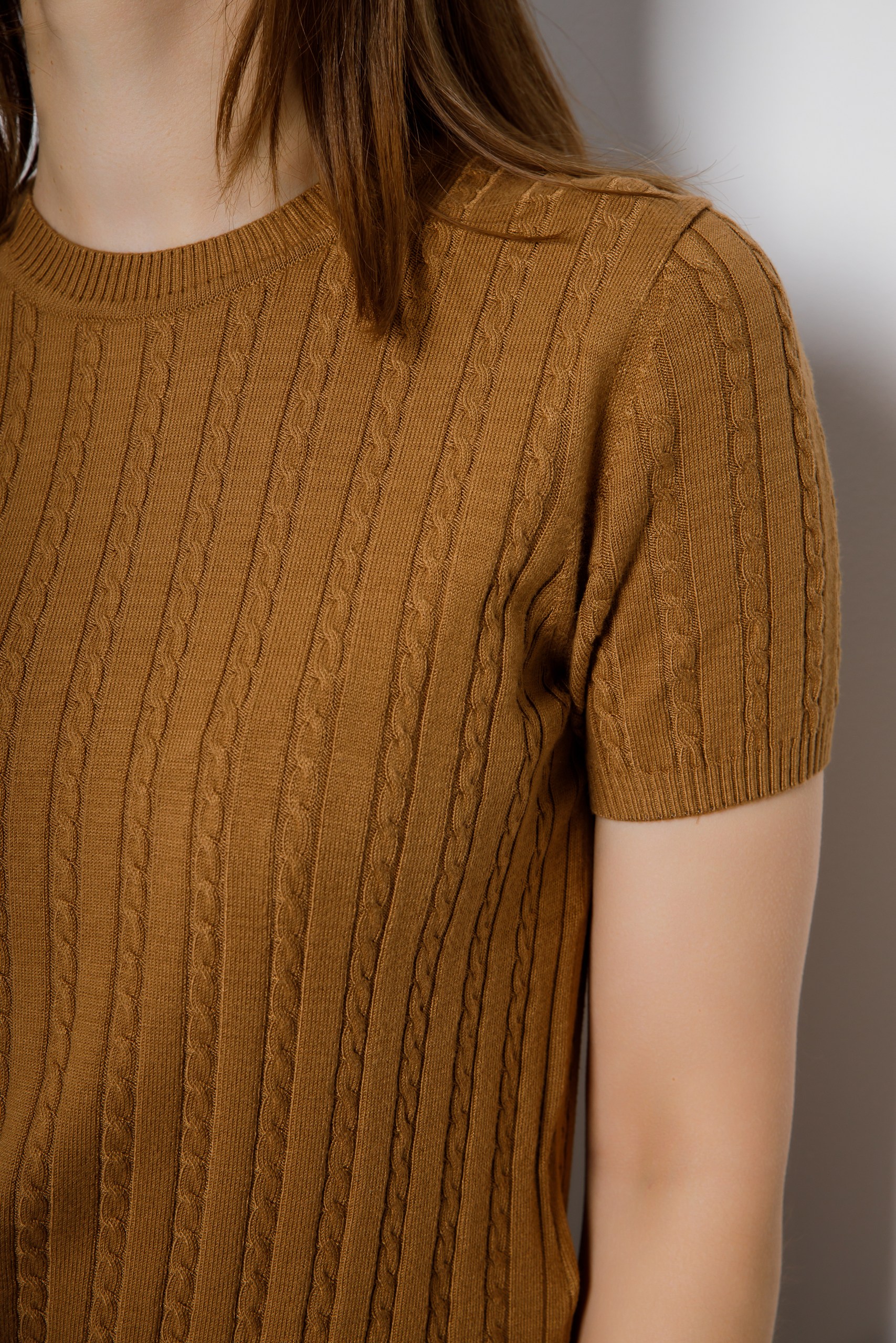 картинка Джемпер женский «Лирика» (кэмэл) от магазина Одежда+