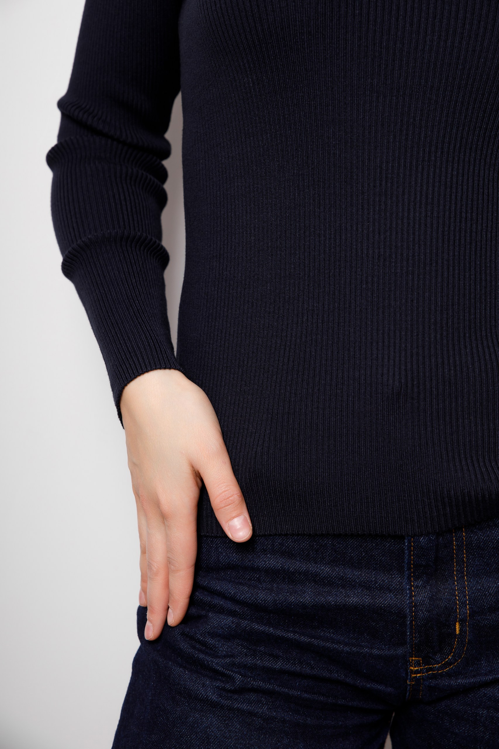 картинка Джемпер женский «Беата» (темно-синий) от магазина Одежда+