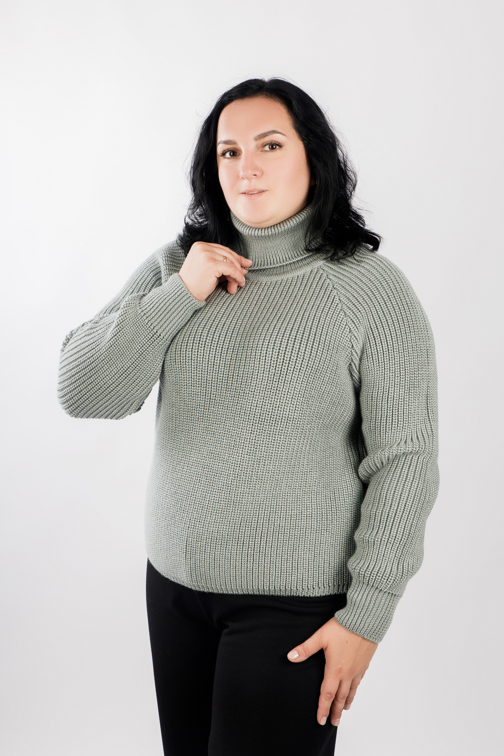 картинка Свитер женский «Снежок» (перламутр) от магазина Одежда+